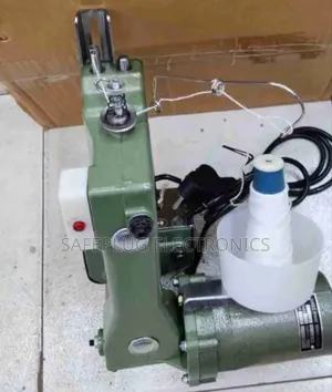 Handheld Sewing Machine - Industrial, Stainless Steel, Green,