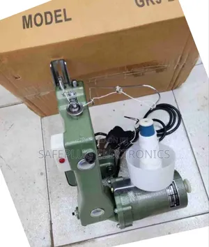 Handheld Sewing Machine - Industrial, Stainless Steel, Green,