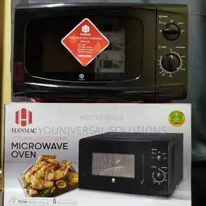 Hanmac 20litres Manual Black White Microwave (3 Years Warranty)