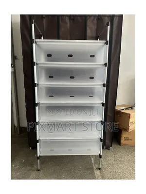 Durable Dustproof Shoe Rack 7 Layers Design