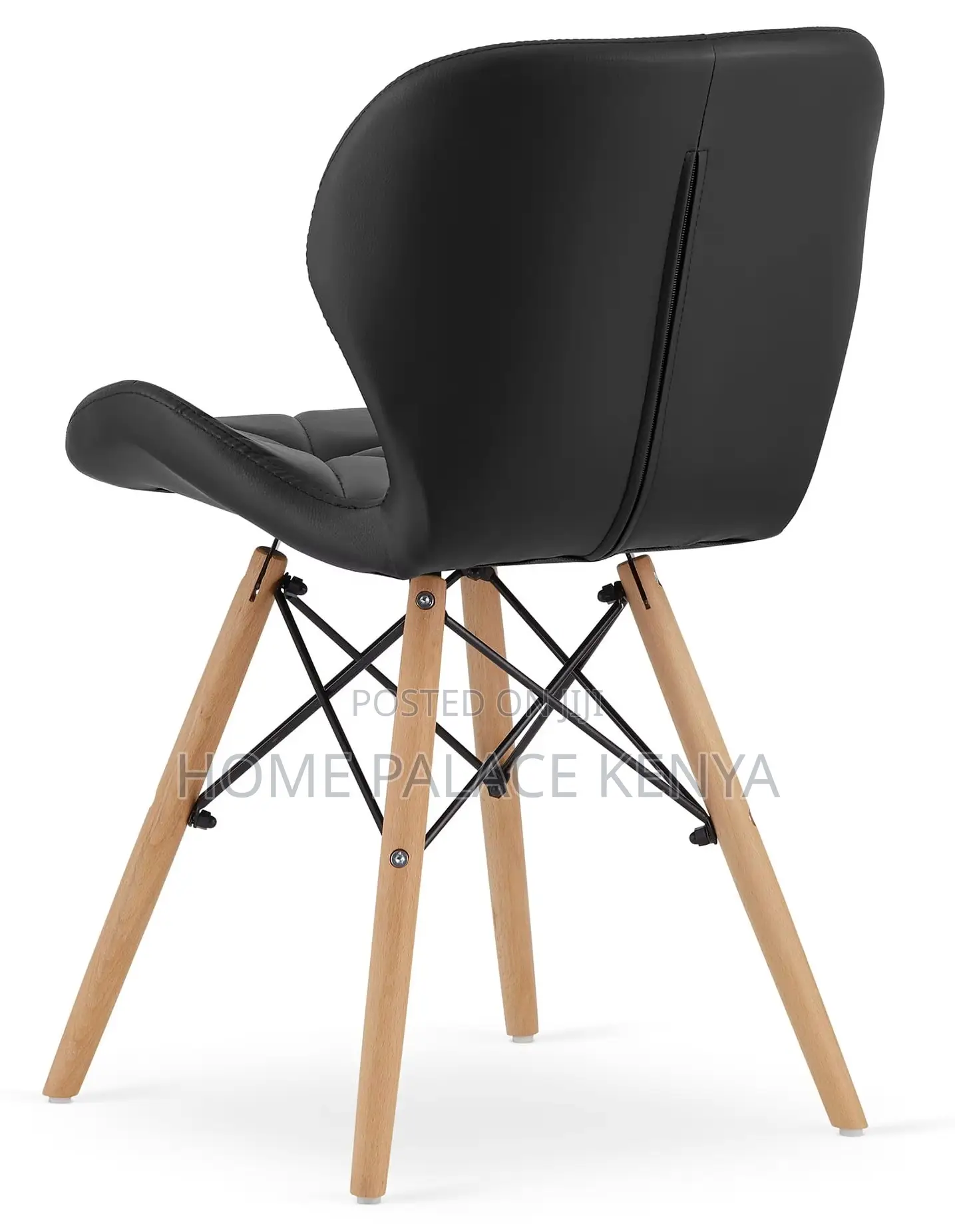 Dining Chair: Nordic Style Wooden Eames Chair