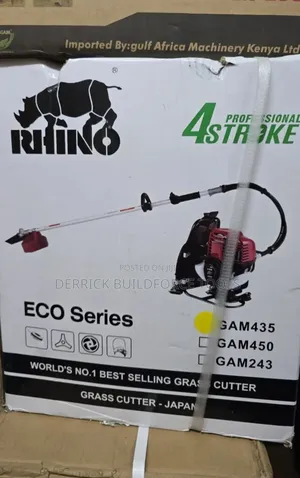 Rhino 8blades 4-Stroke Back Pack Brushcutter/Bush Cutter