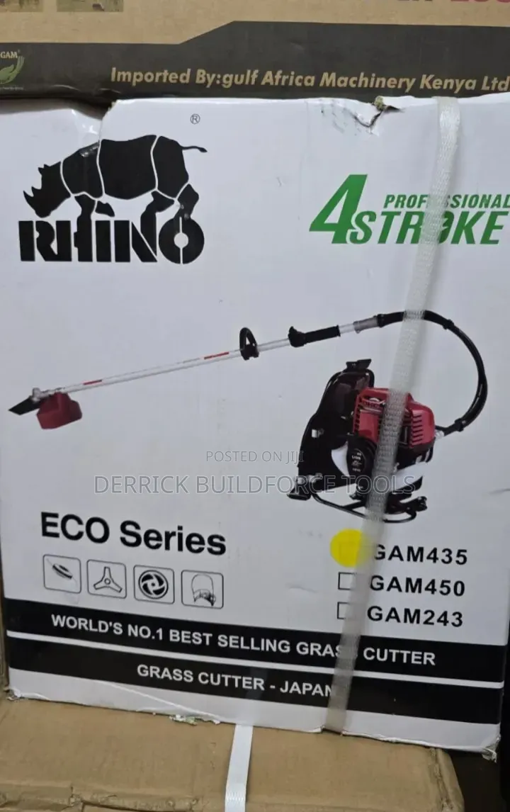 Rhino 8blades 4-Stroke Back Pack Brushcutter/Bush Cutter