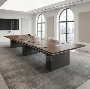 Office Table : Modern 6m Executive Boardroom Table