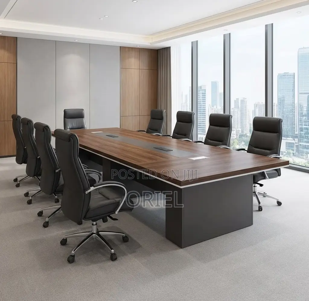 Office Table : Modern 6m Executive Boardroom Table