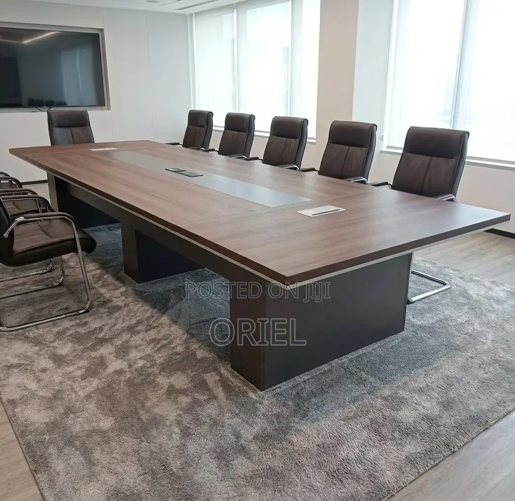 Office Table : Modern 6m Executive Boardroom Table