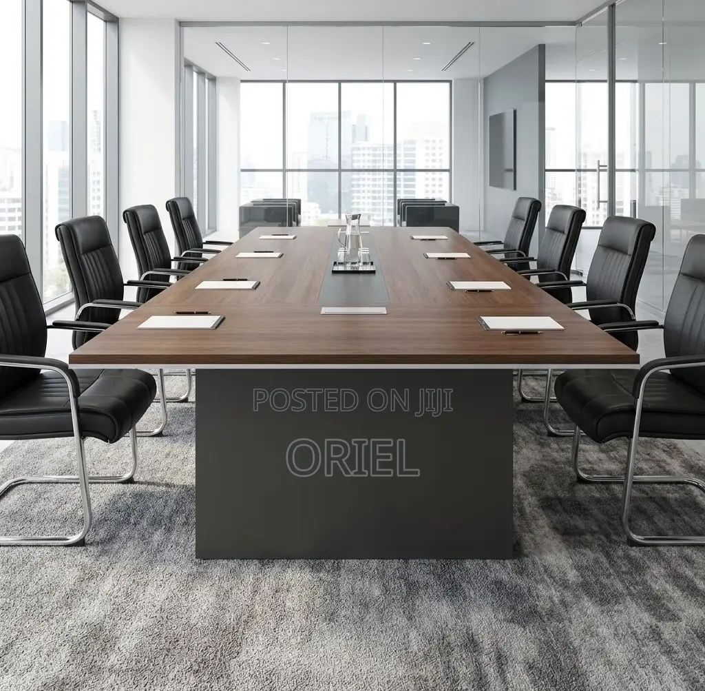 Office Table : Modern 6m Executive Boardroom Table