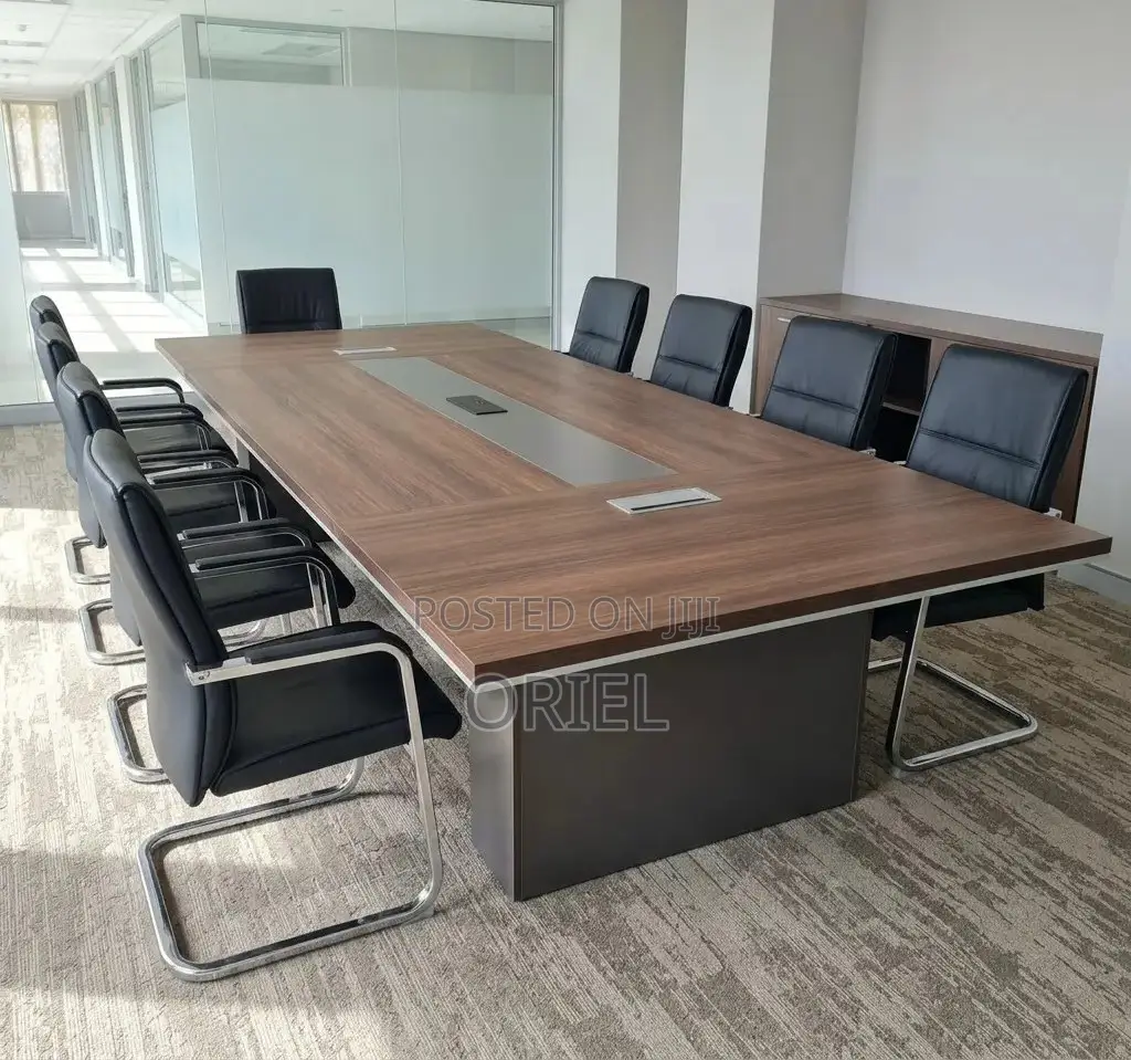 Office Table : Modern 6m Executive Boardroom Table