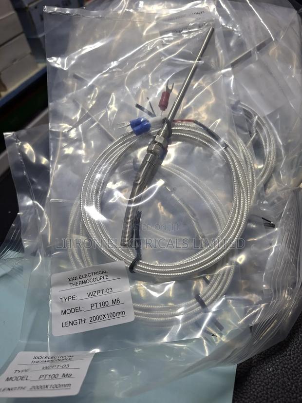 Thermocouple Pt100 100mm Probe