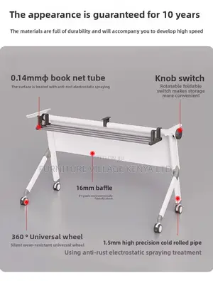 120cm Portable Folding Home Office Gaming Desk