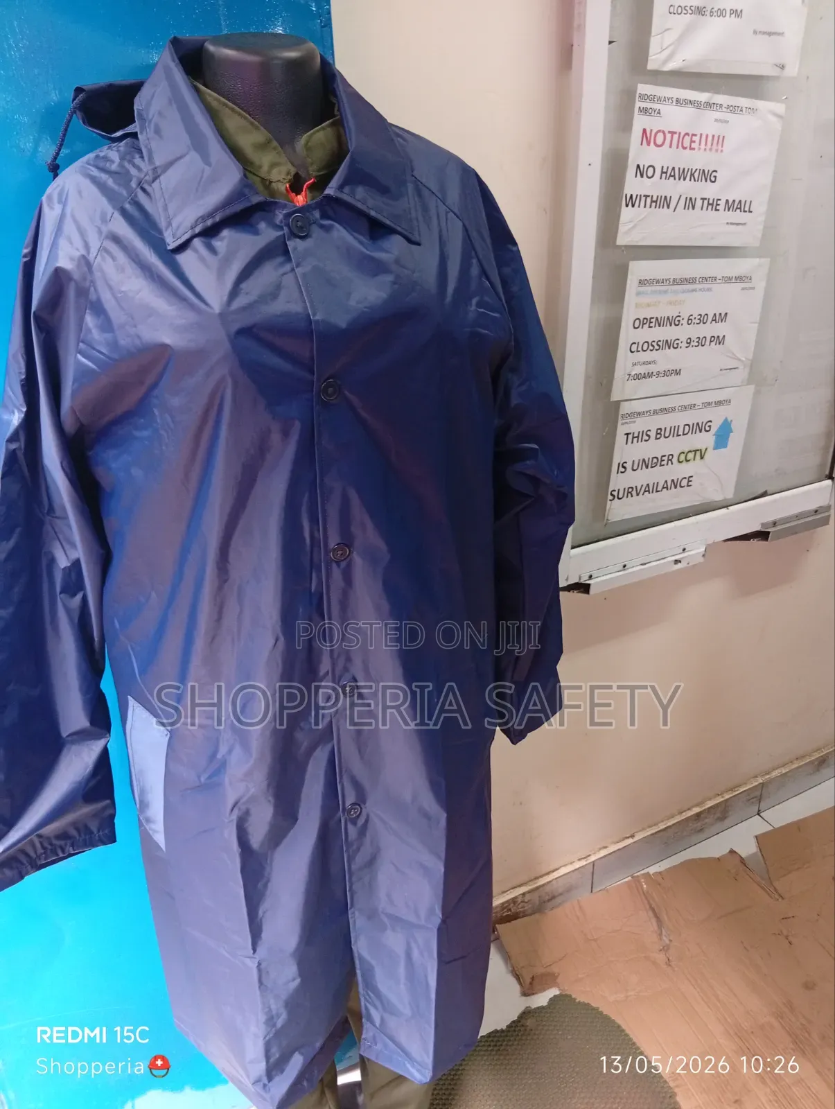 Raincoats Navy Blue