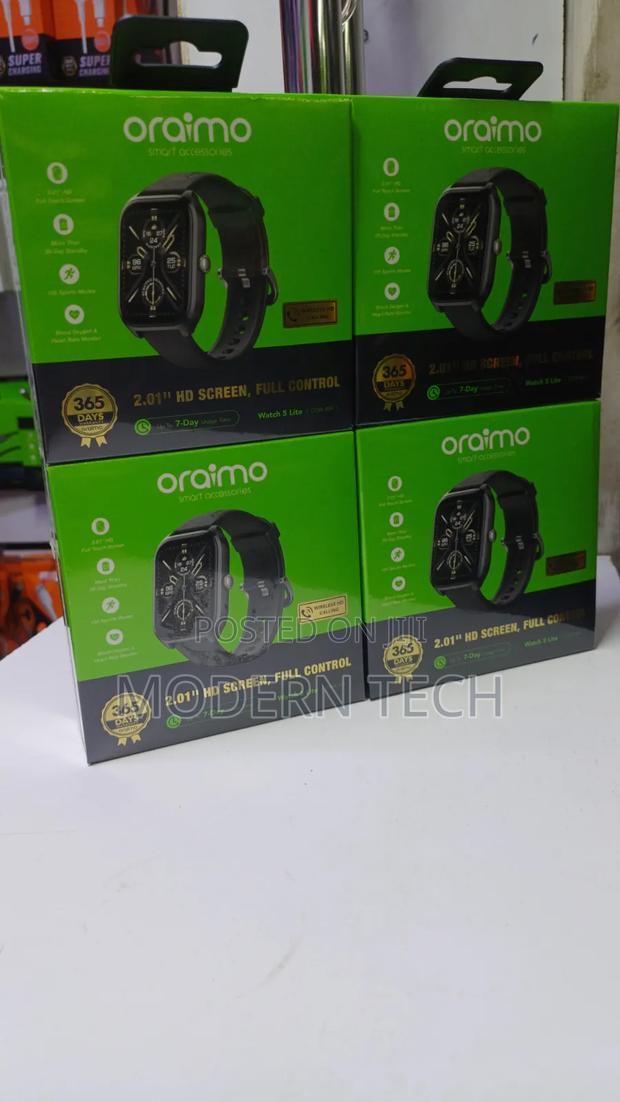 Oraimo Watch 5 Lite Ip68 Fitness Smartwatch