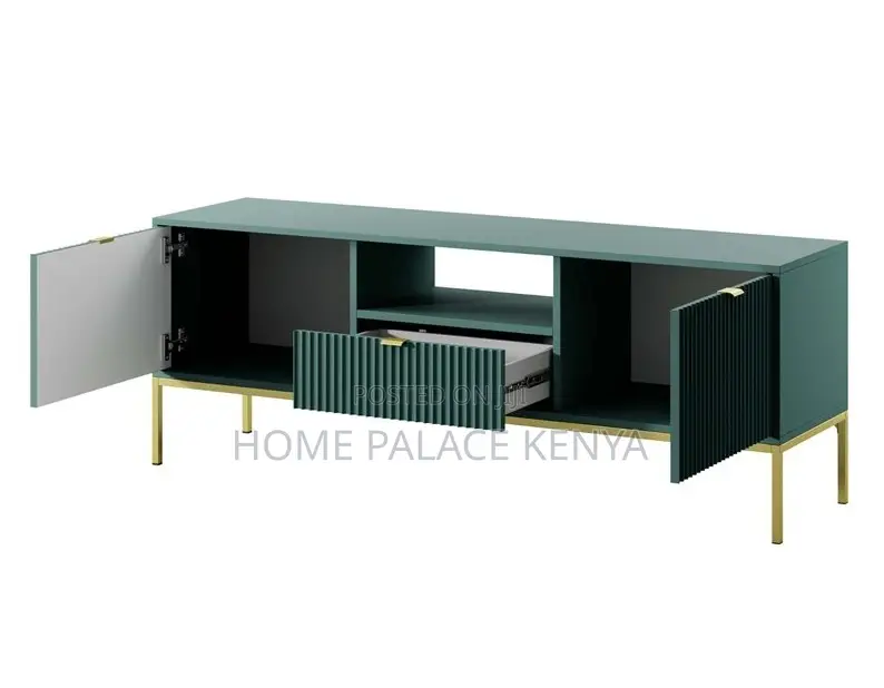 Tv Stand: Modern Tv Console Unit With Storage