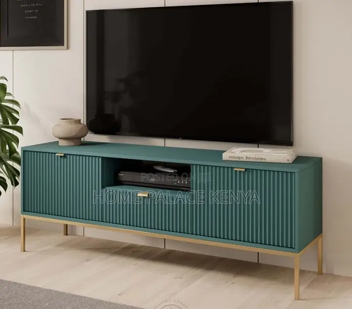 Tv Stand: Modern Tv Console Unit With Storage