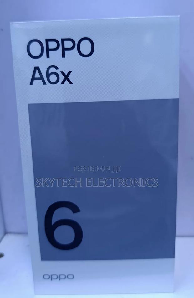 New Oppo A6x 128 GB Blue