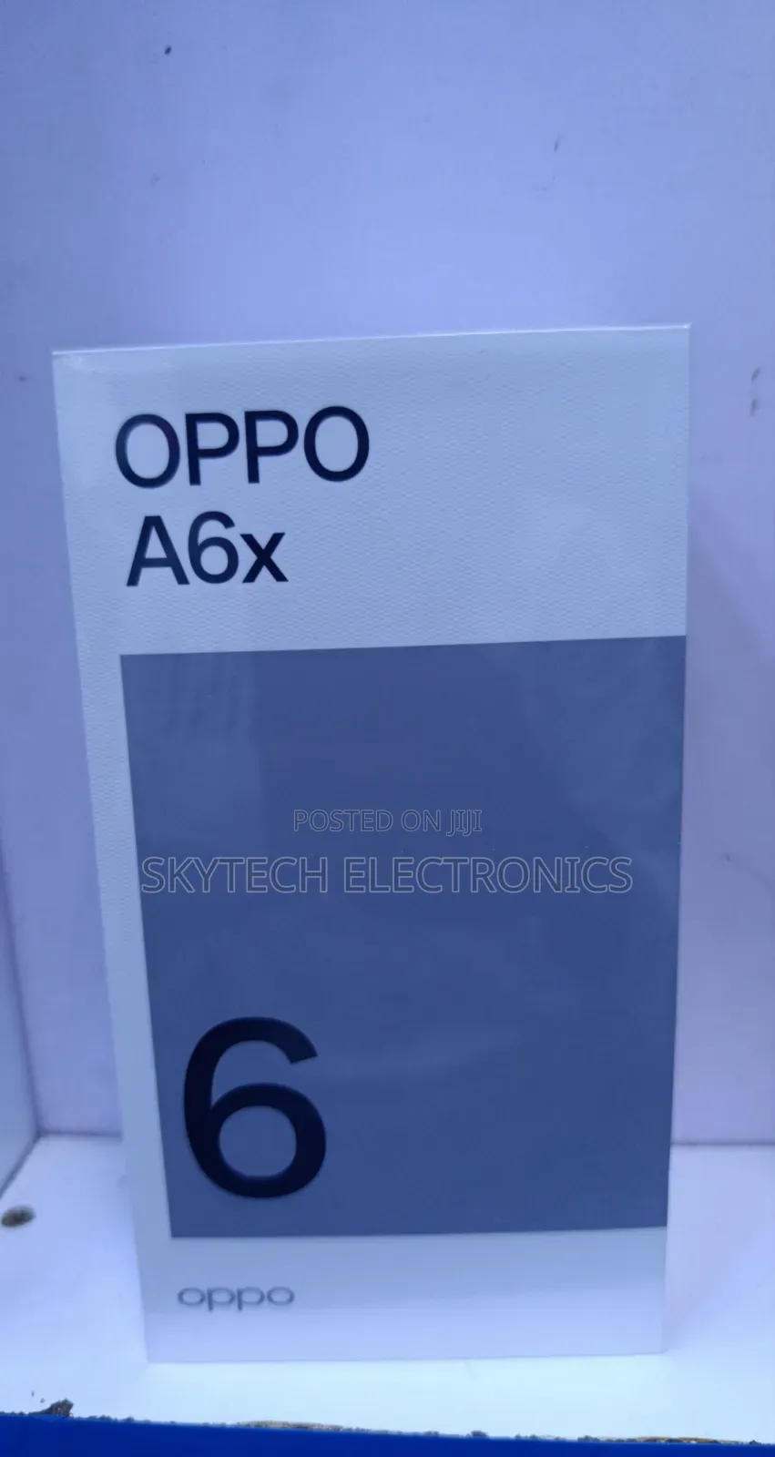 New Oppo A6x 128 GB Blue