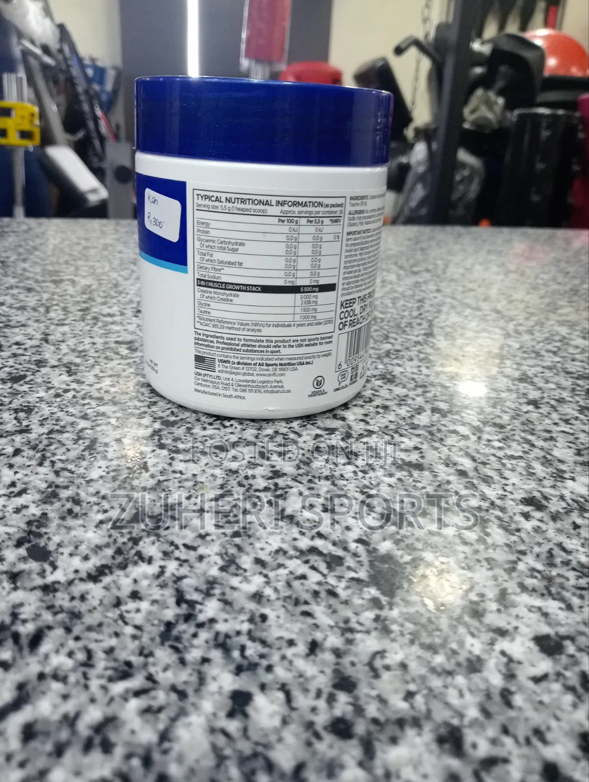Usn 3-in-1 Creatine Amino Unflavoured 200g
