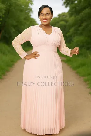 Beautiful Chiffon Maxi Dress With Glitter Embellishments