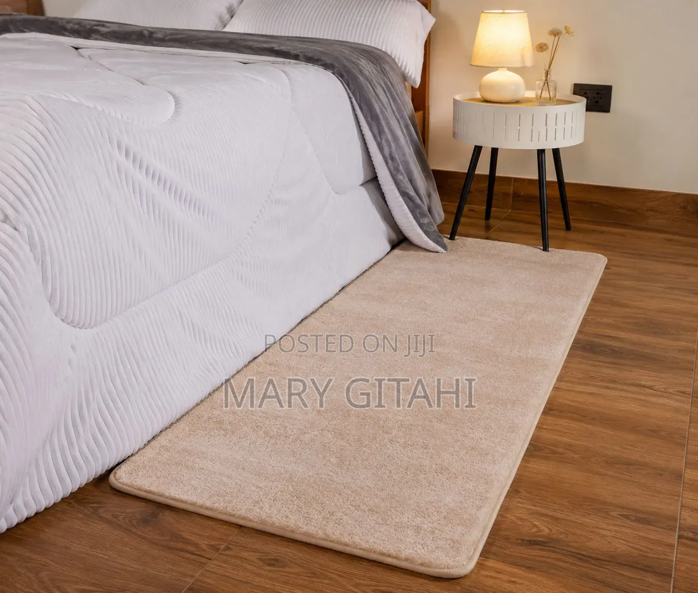 Warm Super Soft Bedside Mats Easy to Clean