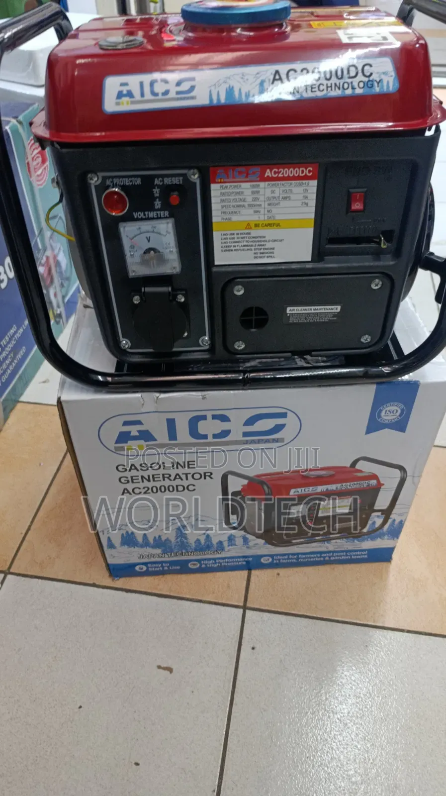 Aico 650watts Electric Generator/Aico 650watts Petrol Generator