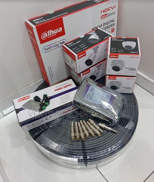 4 Set Camera 4 Cameras Dahua CCTV 4 Camera Set Full Package - thumbnail 2