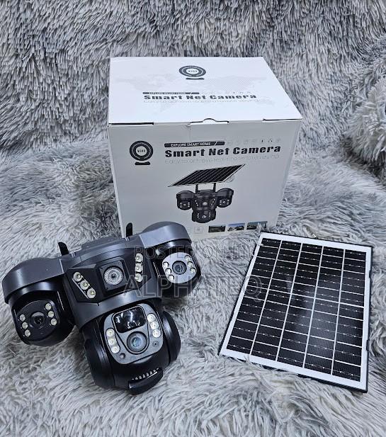 Triple Lens 3 Lens Solar PTZ Wifi Security Ip Camera Outdoor