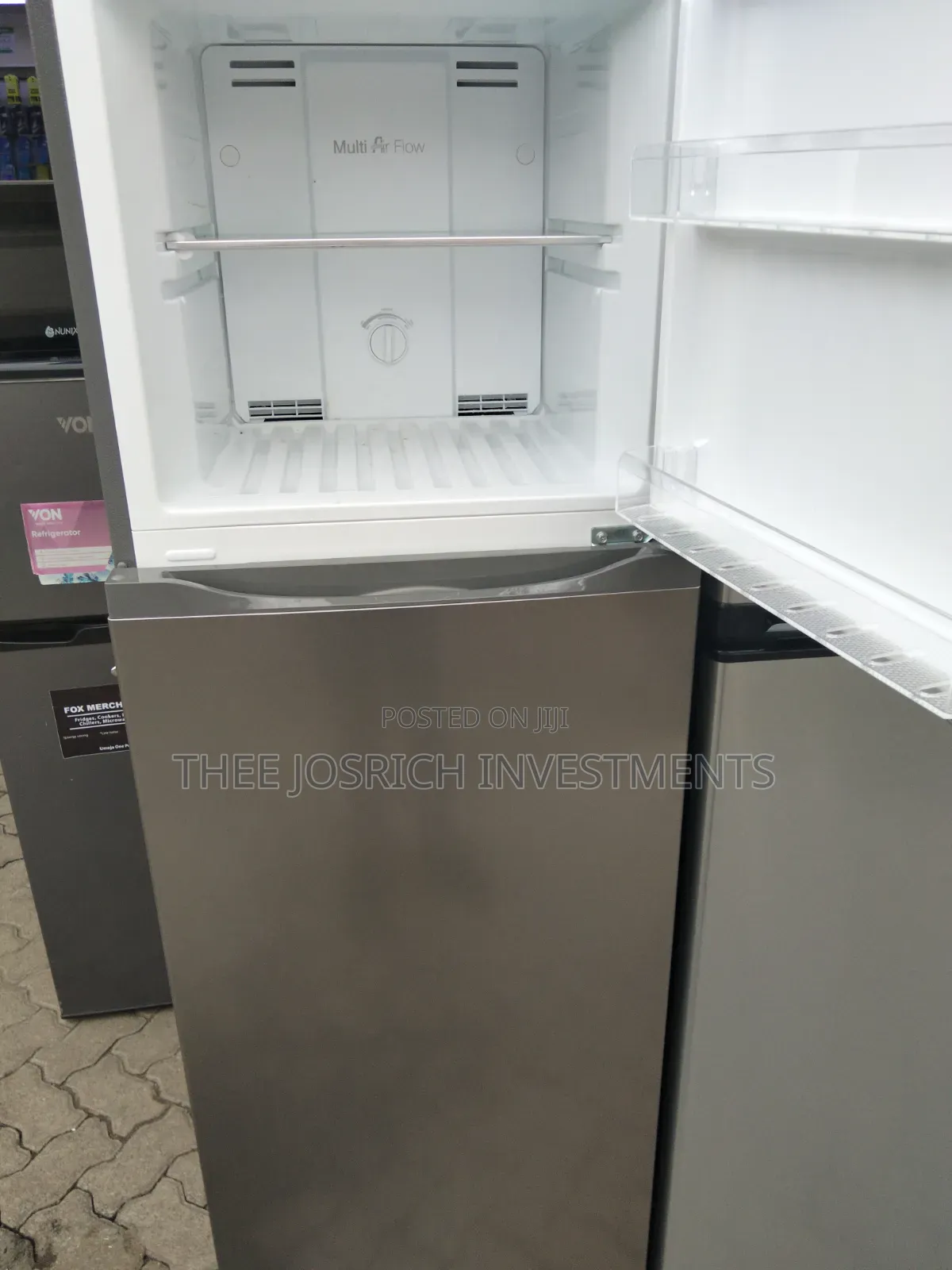 Smartpro Double Door 270 Litres Refrigerator No Frost
