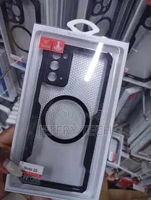 Shockproof Hybrid Case Engineered for the Samsung Galaxy Note 20.