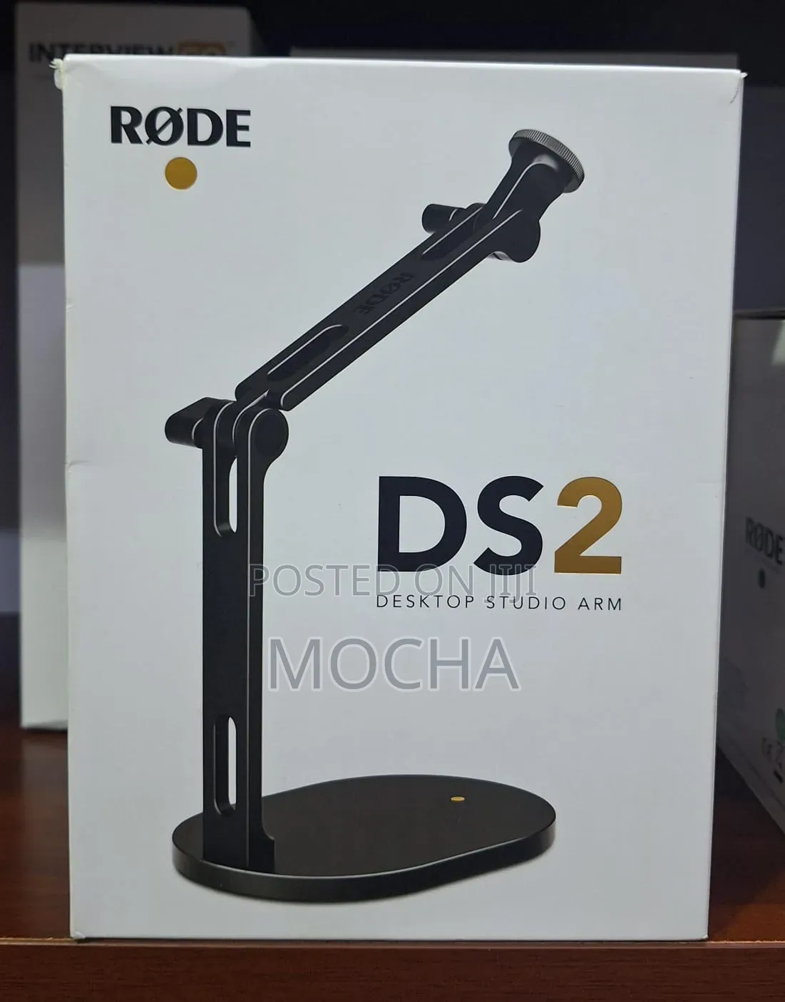 Rode Ds2 Desktop Studio Arm for Broadcast Microphones