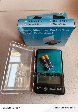 Pocket Scale 0.01g to 1kg Ming Heng Scale