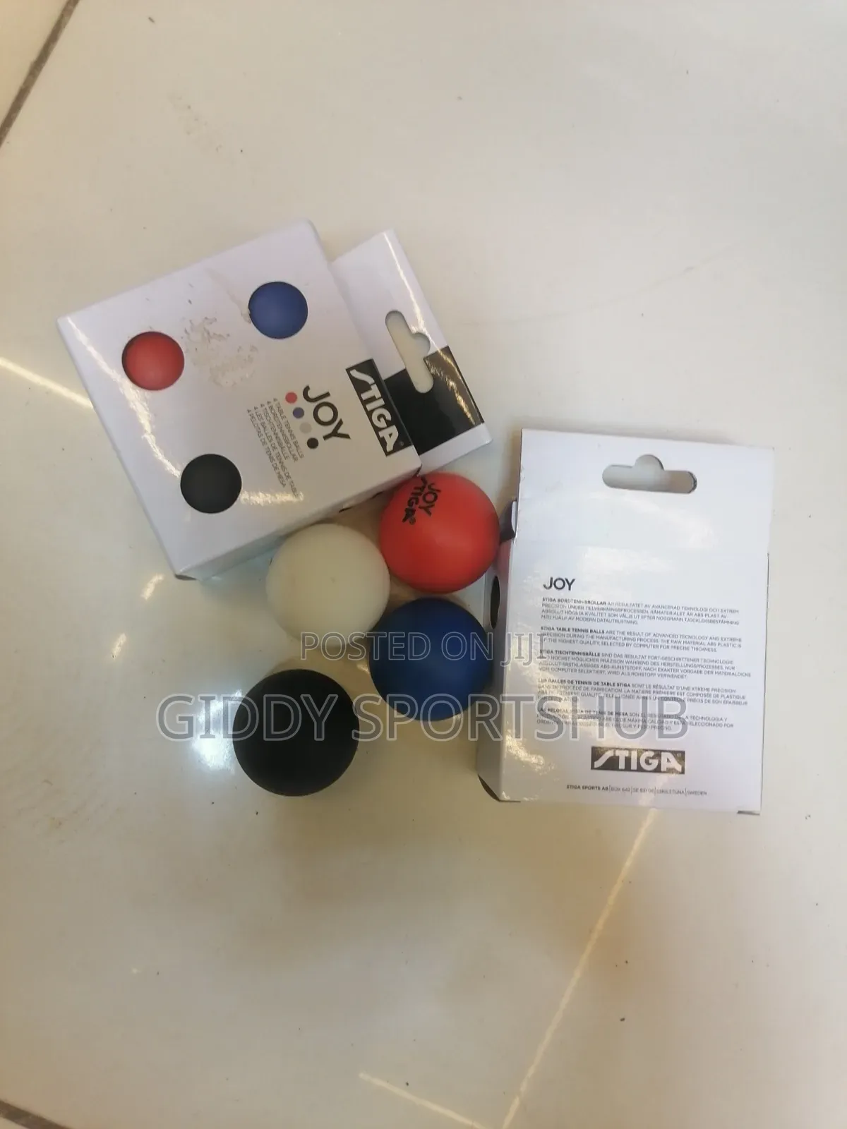 Stiga 4 Table Tennis Balls