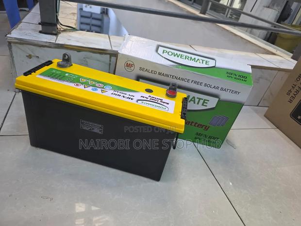 Powermate 100ah Solar Deep Cycle Battery - thumbnail 3