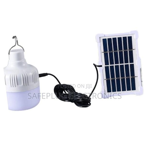 20w Rechargeable Solar Bulb With Solar Panel – Emergency Light