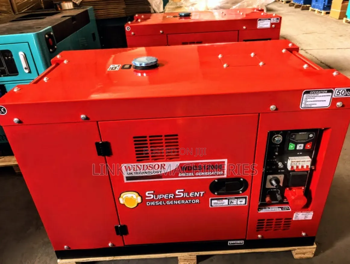 Windsor Uk 12 Kva Diesel Generator With Ats Dual Phase