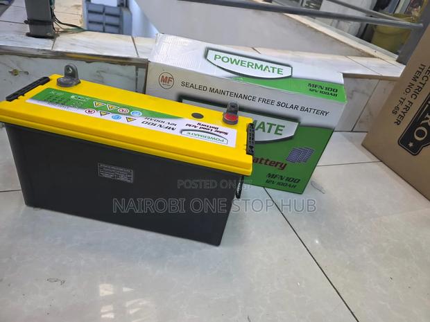 Deep Cycle Solar Battery 100ah - thumbnail 2