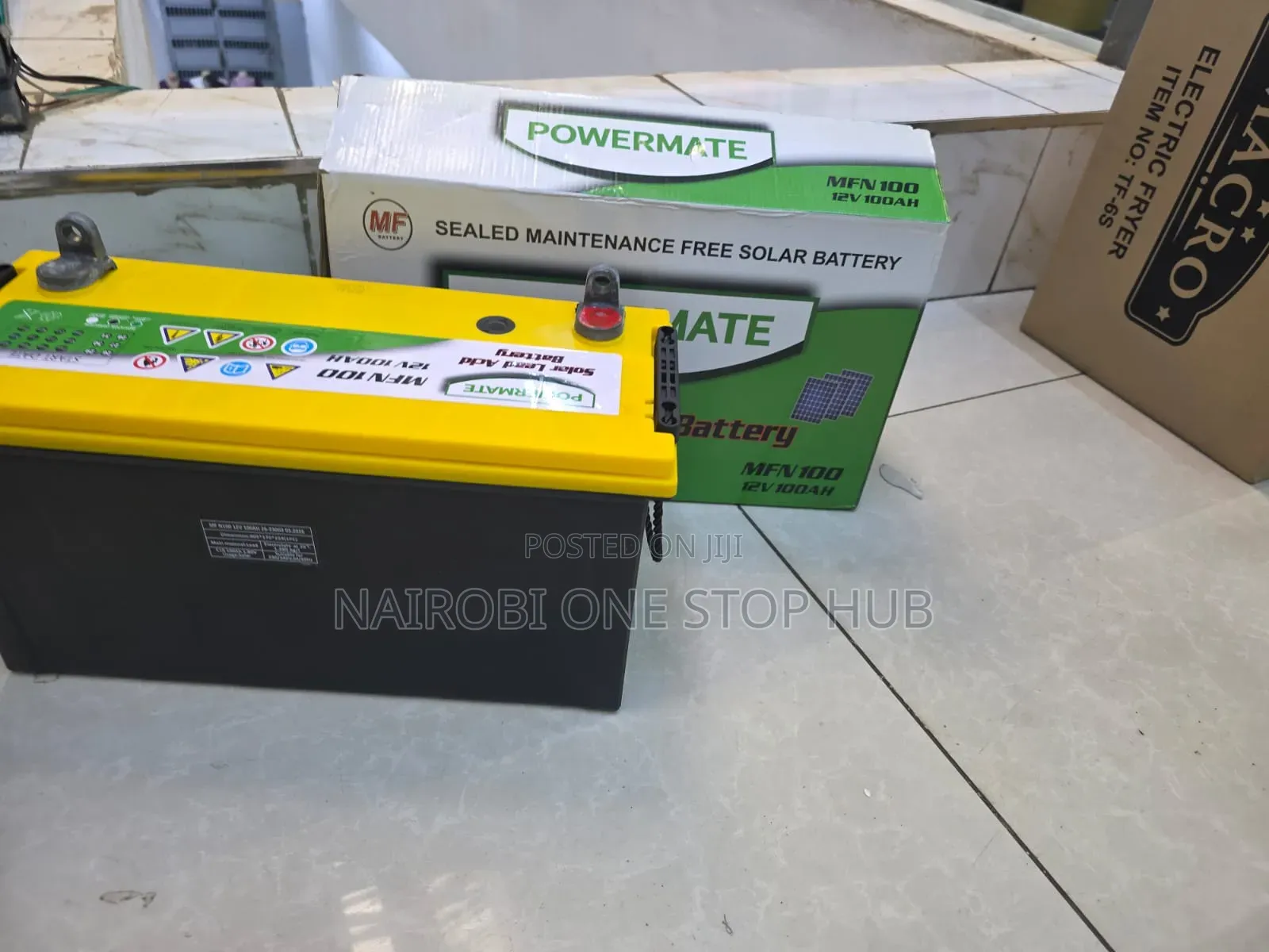Deep Cycle Solar Battery 100ah