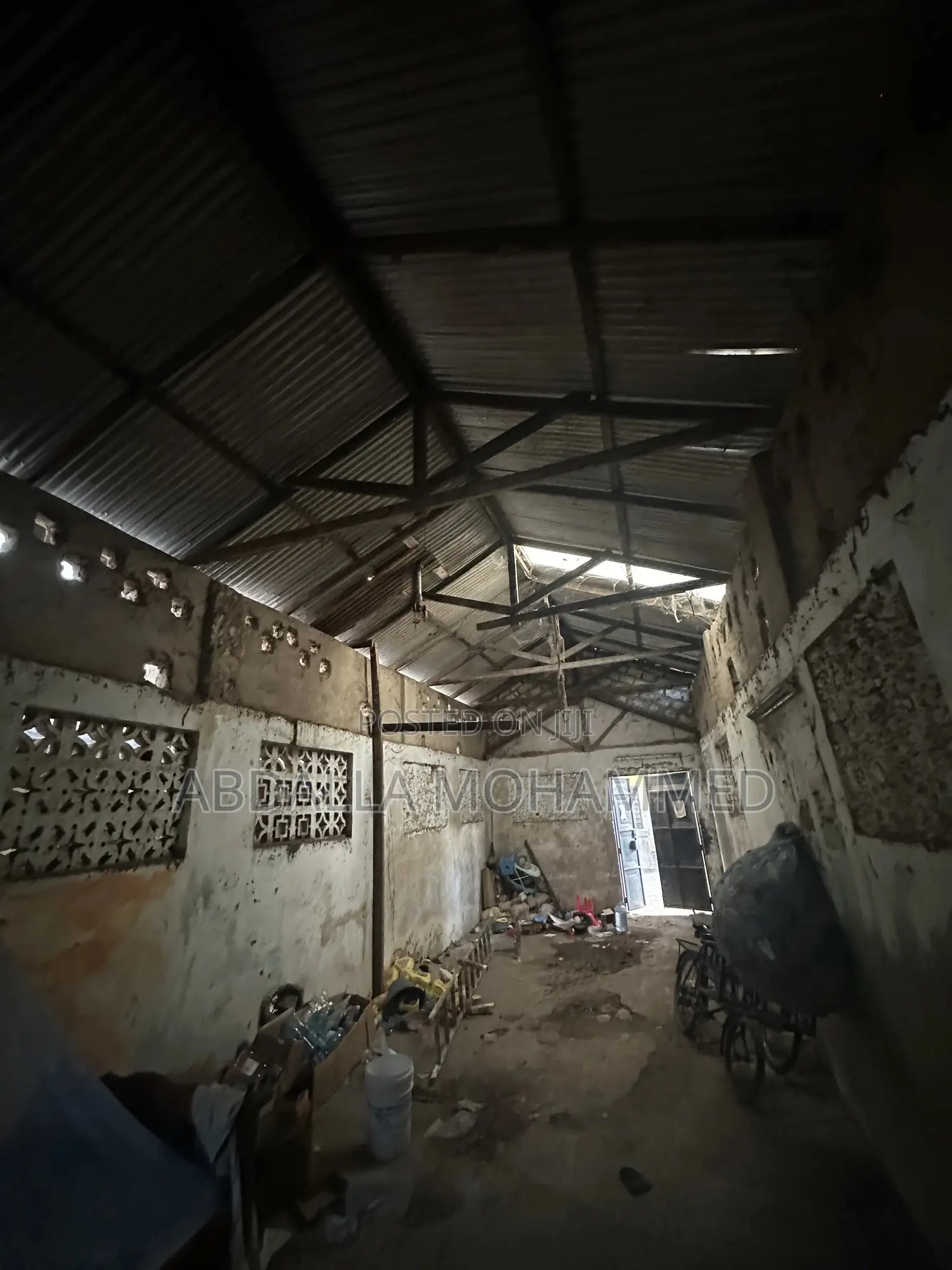 Go-Down / Warehouse Space for Rent – Kongowea, Nyali (Fairly Used)