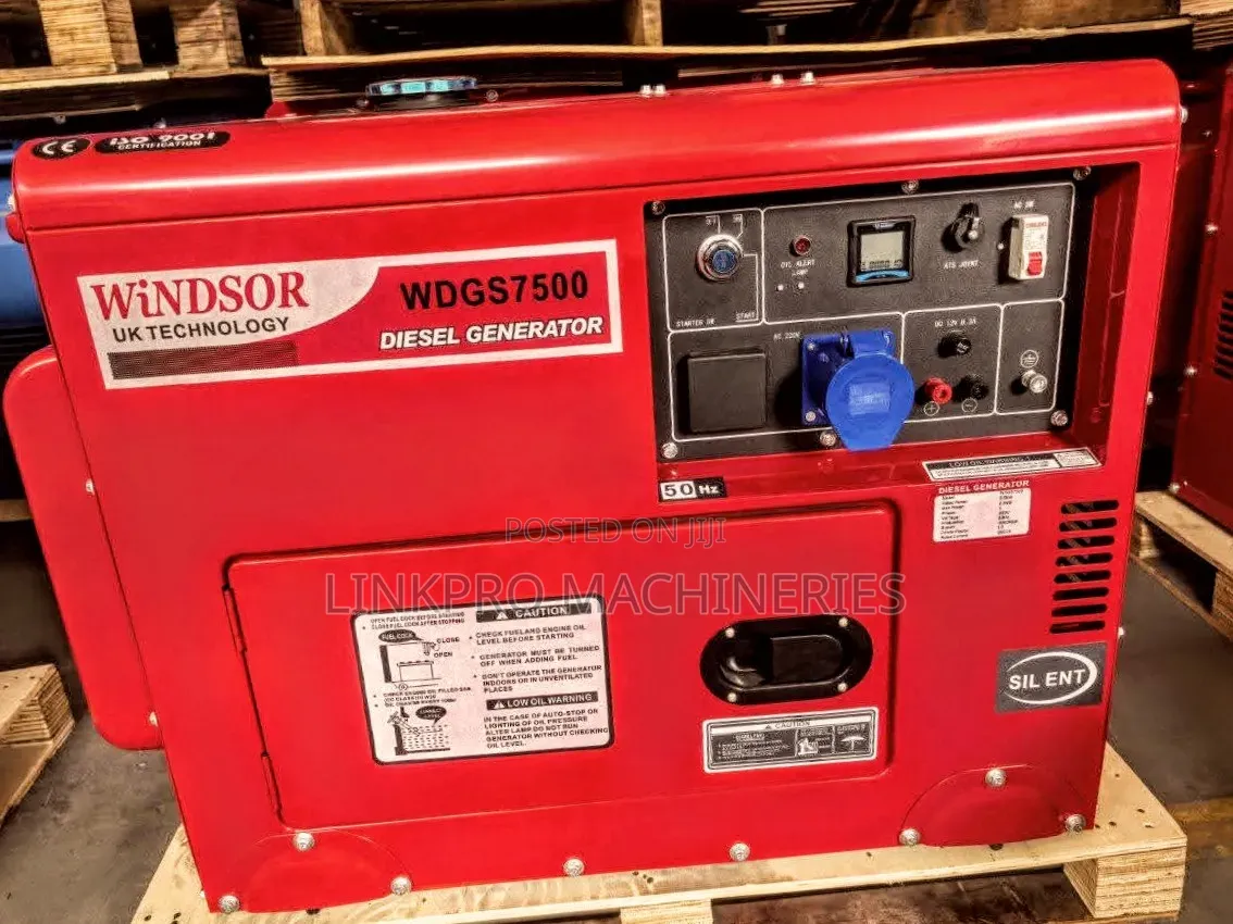 Windsor 7.5kva Diesel Generator With Ats Single Phase