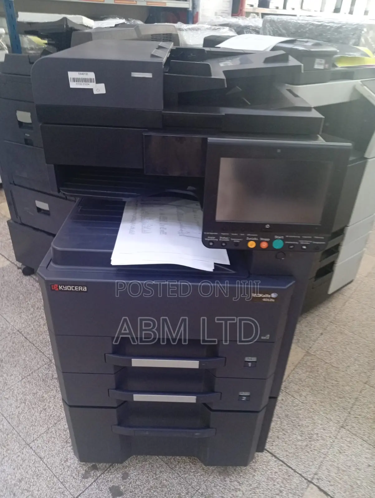 Kyocera Taskalfa 4012i Laser MFP- Enables High-Speed Color Scanning
