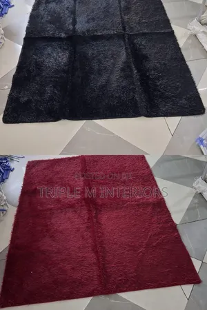 Non-Allergenic Plain Fluffy Home Decor Rug