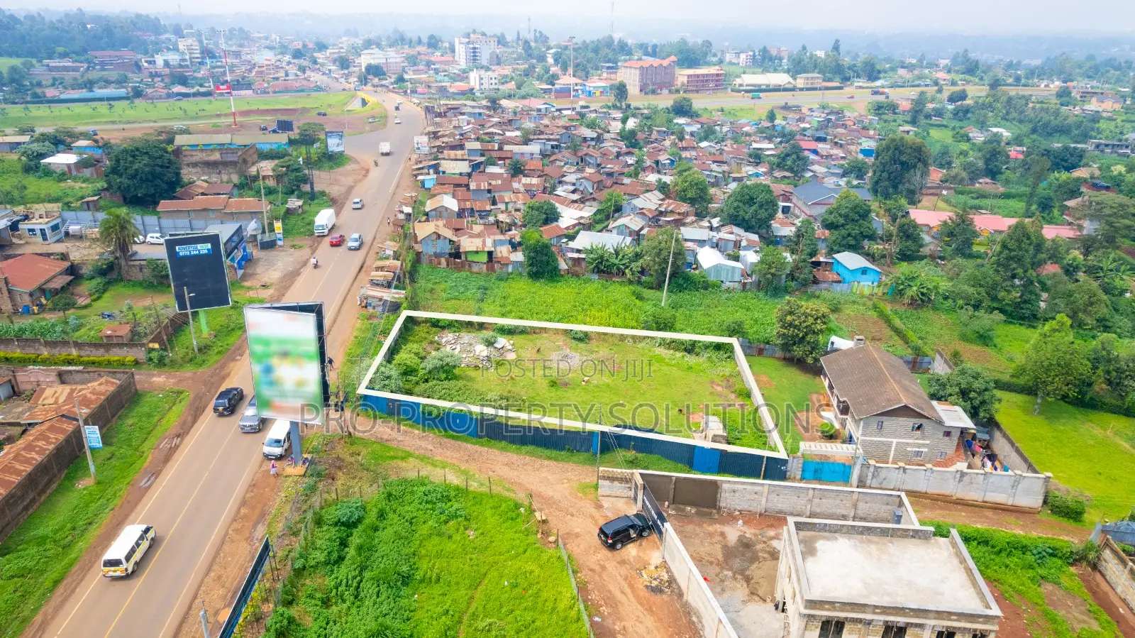 Prime Commercial Plot Fronting the Tarmac for Sale in Kikuyu, Thogoto