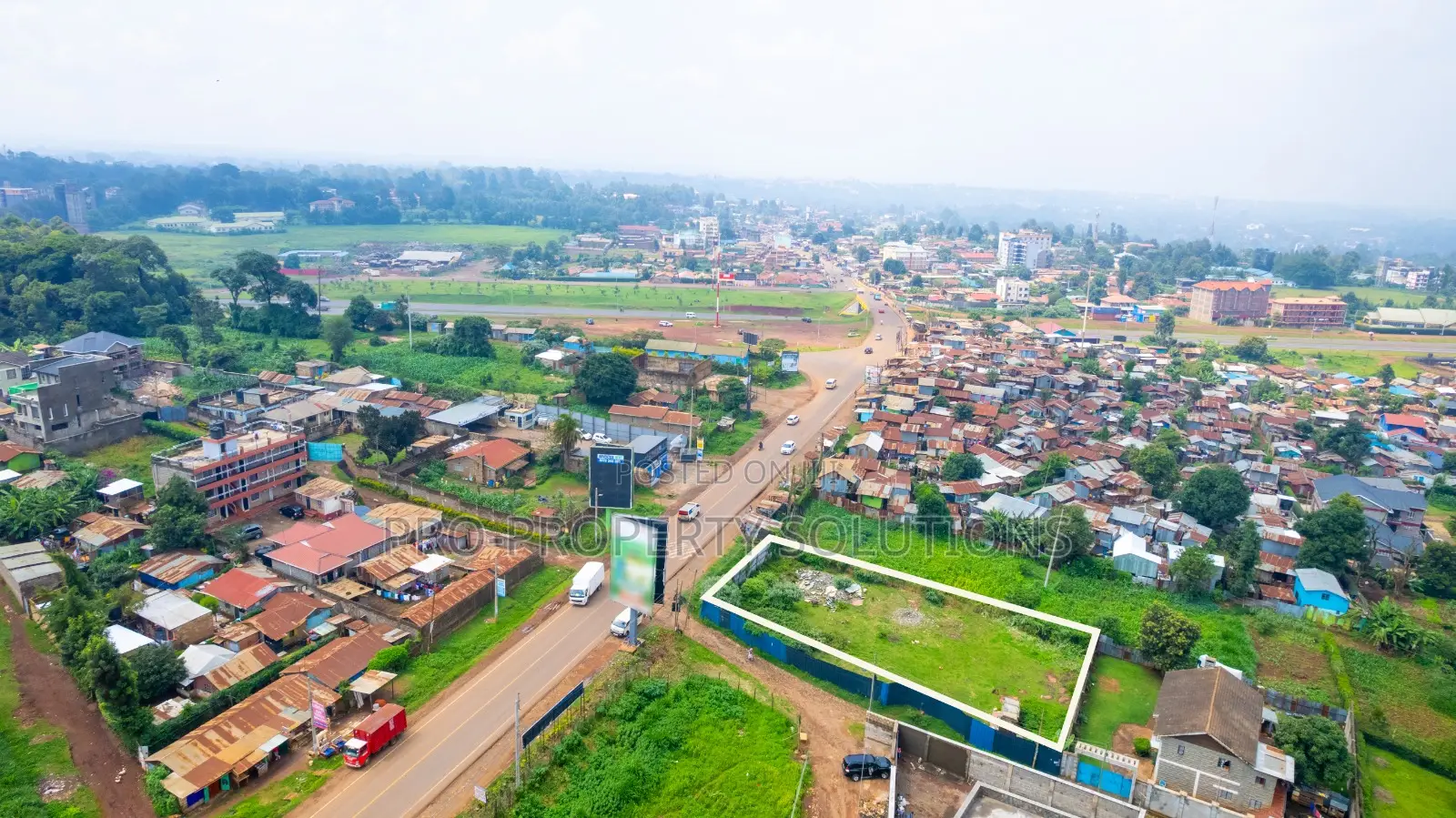 Prime Commercial Plot Fronting the Tarmac for Sale in Kikuyu, Thogoto
