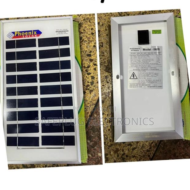 Solar Charging Panel 5 Watts With Usb Output - main view
