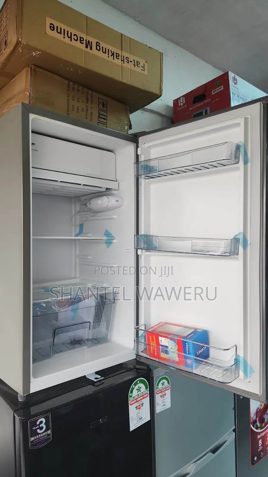 Best Offer New Single Door Fridge With a Fridge Guard 90litres