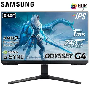Samsung Odyssey G4 25" Monitor QHD (Ls25bg402emxue