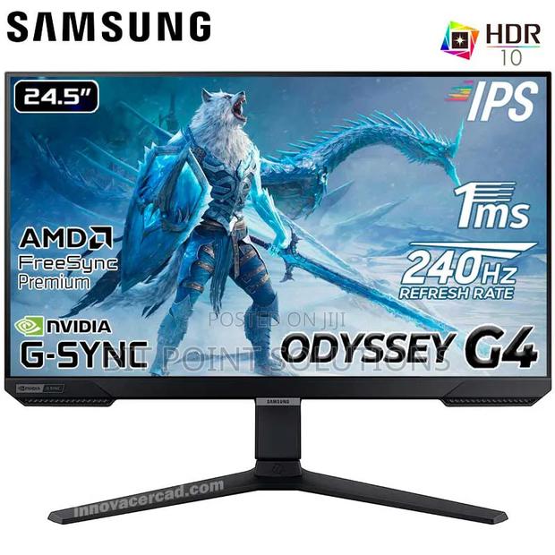 Samsung Odyssey G4 25" Monitor QHD (Ls25bg402emxue