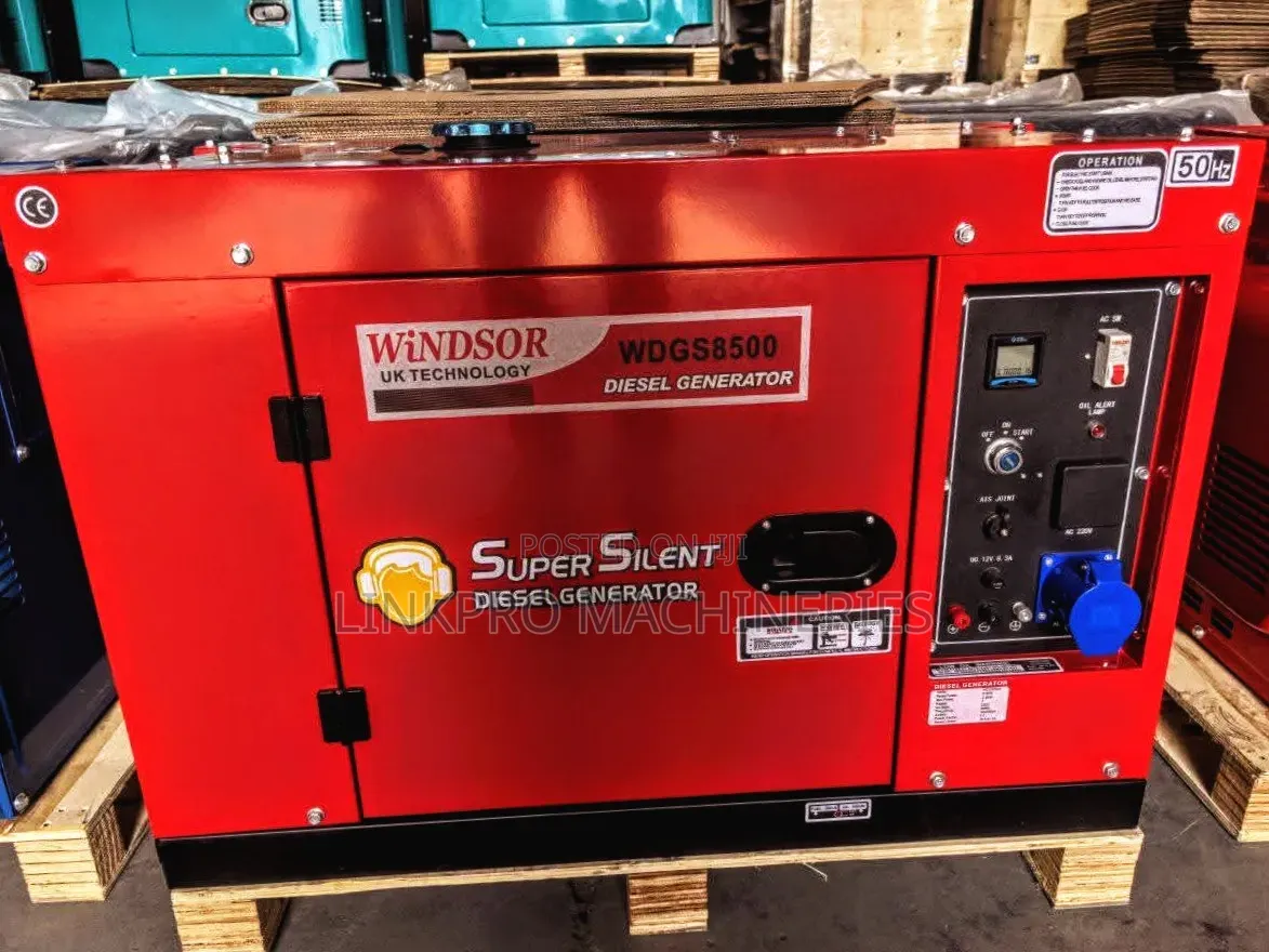 Windsor 8.5kva Diesel Generator With Ats, Single Phase