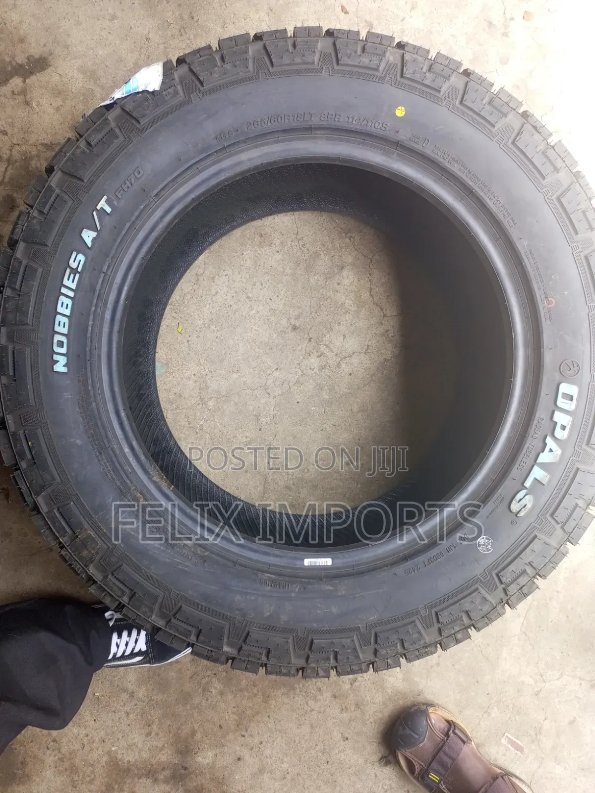 265/60r18 Opals At