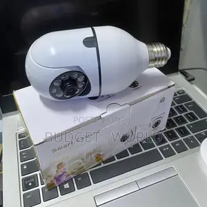 Wireless PTZ Bulb Security Camera With Full Hd Recording and Night Vis