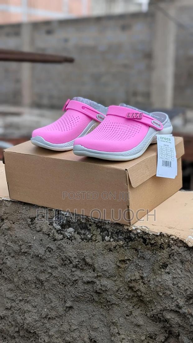 Pink Literide Crocs Sandals - thumbnail 3